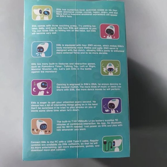 Eilik Cute Robot Pets for Kids and Adults, Your Perfect Interactive Companion - Picture 6 of 10